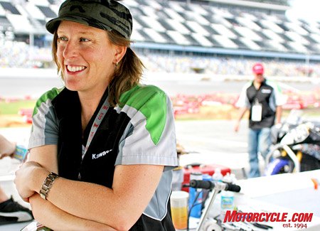 women in motorcycling, Canadian Misti Hurst discusses her outlook for her first full season in the AMA Supersport Championship
