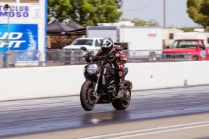 2012 ducati diavel cromo review motorcycle com, The Diavel is fairly easy to launch and gets out of the hole quickly