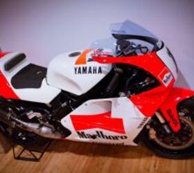 kenny roberts american heroes benefit dinner video, One of the Yamaha YZR500s Wayne Rainey rode to three consecutive world titles