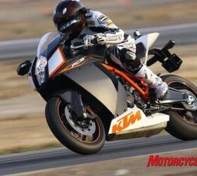 2010 ktm 1190 rc8r review motorcycle com, In the RC8R KTM has delivered a sophisticated and capable sportbike that can hang with any of the established players from around the world