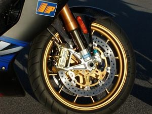 motorcycle com, Come to think of it those external compression stack deals on the Ohlins fork are new too