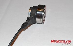 2008 harley davidson models motorcycle com, This is the ABS sensor as an assembled unit