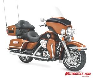 2008 harley davidson models motorcycle com, Here s the Ultra Classic in 105th Anniversary trim