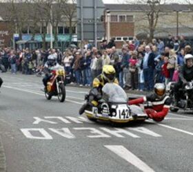 thundersprint 2008 set for 11th annual, The motorcycle cavalcade on the streets of Northwich