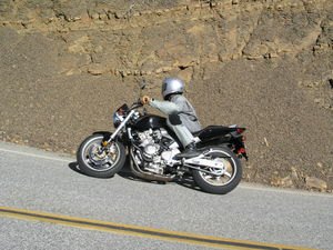 2006 honda 599 motorcycle com, The 599 works great on twisty roads with a high fun factor in the 60 80 mph speeds we spend most of our time riding at