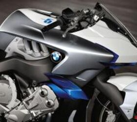 six cylinder streetfighter shootout of the future honda evo6 vs bmw concept 6 , The Concept 6 uses styling cues such as the nose blending into the sidepods and carbon fiber fuel tank seen on other BMW models