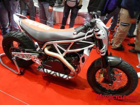 eicma 2008 new models unveiled, Aprilia showed us something a little different from their usual sporty style