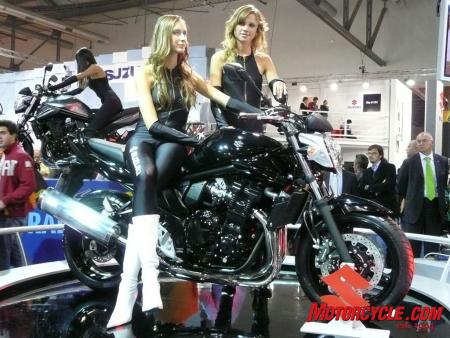 eicma 2008 new models unveiled, The Bandit 650 got some cosmetic changes we re not sure if the girls did