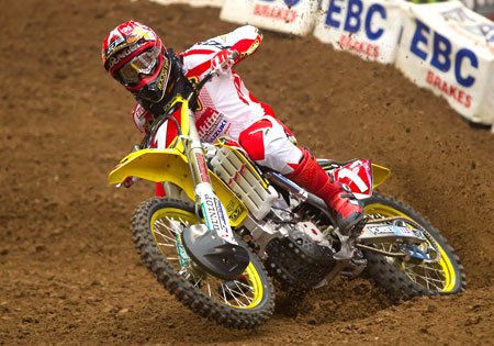 ama sx 2011 houston results, Ryan Dungey was a fraction of a second from getting his first win of the season