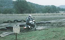 first impression 1998 yamaha xt350 motorcycle com, The XT conquered every obstacle in our rigorous multi million dollar off road testing facility in a most mundane manner