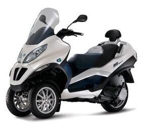 piaggio mp3 hybrid coming to us late 2011, The Piaggio MP3 Hybrid is expected in American dealerships by the second half of 2011