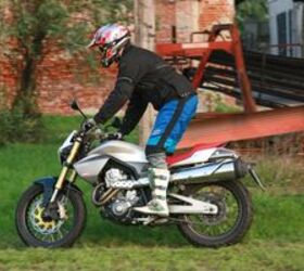 derbi mulhacen first ride report motorcycle com, No it s not an XR50 Yossef is just tall