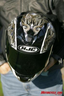 hjc fs 15 helmet review, Paint quality like most of the rest of the helmet is very good