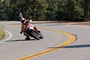 2012 pikes peak international hill climb report, Greg Tracy also on a Ducati Multistrada posted the second quickest motorcycle time at the PPIHC