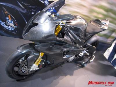 2009 bmw s1000rr a closer look motorcycle com, The BMW S1000RR might look a bit generic at this stage but the production version is sure to look more distinct