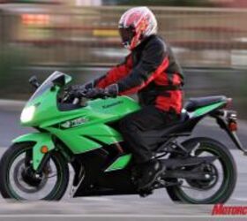 2011 250cc beginner bike shootout motorcycle com, Although the parallel Twin Kawasaki spits out the most peak horsepower it felt relatively gutless when riding at lower revs in urban situations