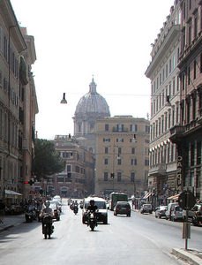 when in rome, Scooters make up about 20 30 of Rome s total traffic numbers if not volume