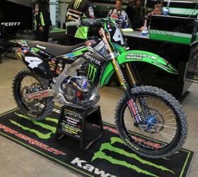 inside the 2013 supercross works bikes, This bike is really similar to last year