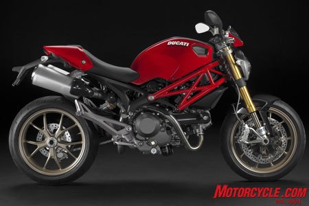 2009 ducati monster 1100 unveiled motorcycle com