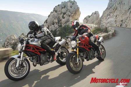 2009 ducati monster 1100 unveiled motorcycle com