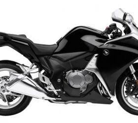 six new 2013 honda models announced for us motorcycle com, The 2013 VFR1200F comes in any color you want as long as it s Metallic Black MSRP 15 999 17 499 DCT Availability February