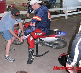 american supercamp riding school review, Chris Carr helps a student get a grip