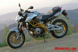 2008 aprilia sl750 shiver review motorcycle com, The Aprilia SL750 Shiver offers Italian style versatility and sporting performance for 8 999