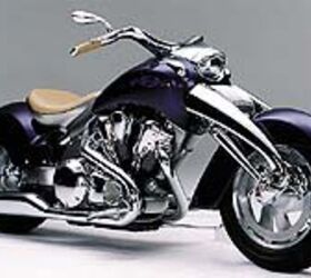2002 honda vtx1800 motorcycle com, The concept bike that started it all the Zodia was unique and ahead of its time