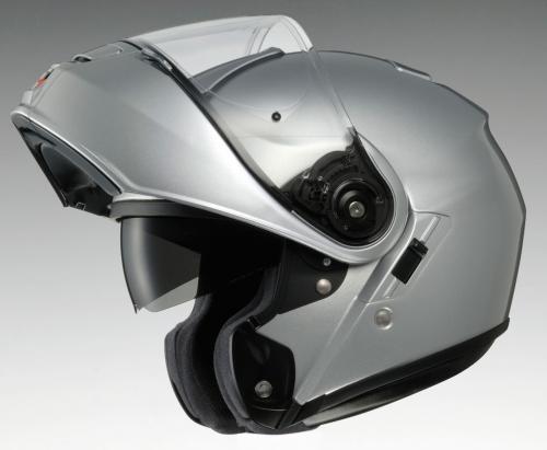 shoei neotec helmet review, Shoei raises the bar in the modular helmet game with its Neotec The slider on the left slide controls Shoei s first retractable sun visor