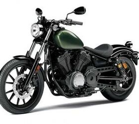 2014 star motorcycles bolt preview motorcycle com, The R Spec nomenclature is somewhat misleading The only performance upgrade are the dual piggyback shocks that Star claims improves comfort and handling but they provide the same amount of shock travel and both are only adjustable for preload
