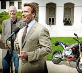 top 10 ups and downs of 2010, I won t be back Indeed the Governator s reign in California is over but before it ended he signed into law California Senate Bill 435 Schwarzenegger seen here at an event with Zero Motorcycles CEO Gene Banman definitely was a governor with the environment on his mind