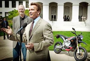 top 10 ups and downs of 2010, I won t be back Indeed the Governator s reign in California is over but before it ended he signed into law California Senate Bill 435 Schwarzenegger seen here at an event with Zero Motorcycles CEO Gene Banman definitely was a governor with the environment on his mind