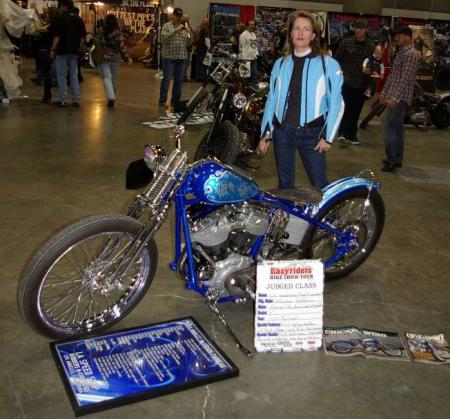 2011 easyriders bike show report, Best Use of Blue