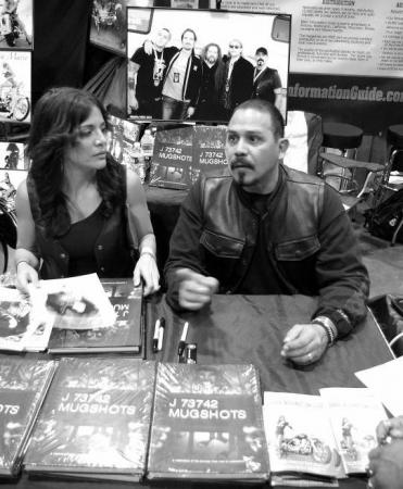 2011 easyriders bike show report, Best Converted from Color to Black and White Photo of Sons of Anarchy Actor