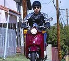 2001 yamaha vino motorcycle com, Too cool smirk