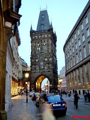 go east part 2, Prague at twilight