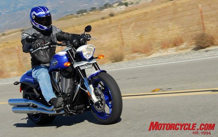 2009 victory models review vegas jackpot hammer hammer sport motorcycle com, The Hammer S was one of the lucky ones to receive Victory s new Freedom 106 6 engine with the bonus of Stage 2 cams The Hammer S is probably the Victory Pete would buy especially with this year s muscle car paint job