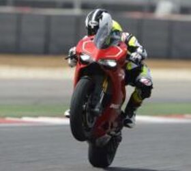 2013 ducati 1199 panigale r review video motorcycle com, With shorter gearing and a quicker to rev 1200cc engine the Panigale R blasts out of corners