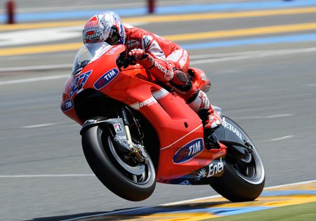 motogp 2010 le mans preview, Notice anything missing Ducati will be racing without the Marlboro barcode because tobacco companies are not allowed to advertise in France