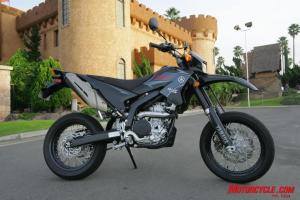 2009 yamaha wr250x review motorcycle com, Could this be anything but the baddest looking 250cc streetbike