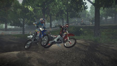suzuki added to mx vs atv alive game, MX vs ATV Alive features real riders like James Stewart seen on the blue bike in this screenshot and via downloadable add ons real OEMs such as Suzuki