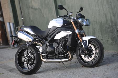 2011 triumph speed triple 1050 review motorcycle com, All new for 2011 the Triumph Speed Triple is changing with the times