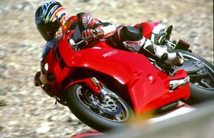 2002 ducati 999 comes to america motorcycle com, Envy also the new Suomy Xaus replica helmet o Ah yes your sister too would often wrap herself in Saran Wrap cara mia
