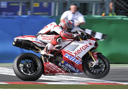 wsbk 2009 magny cours results, Noriyuki Haga widened his championship lead to ten points after takng the checkered flag in Race Two