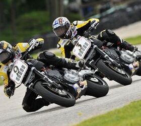ama xr1200 road america results, Danny Eslick 9 and Jake Holden 3 battled throughout the race with Eslick ultimately getting the upper hand