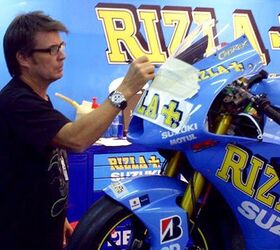 Troy Lee designing for Rizla Suzuki | Motorcycle.com