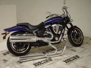 manufacturer 2003 harley vrod vs modified yamaha warrior 15098, Vance and Hines exhaust frees up some pheromones and horsepower and lets the Warrior sound like a real motorcycle