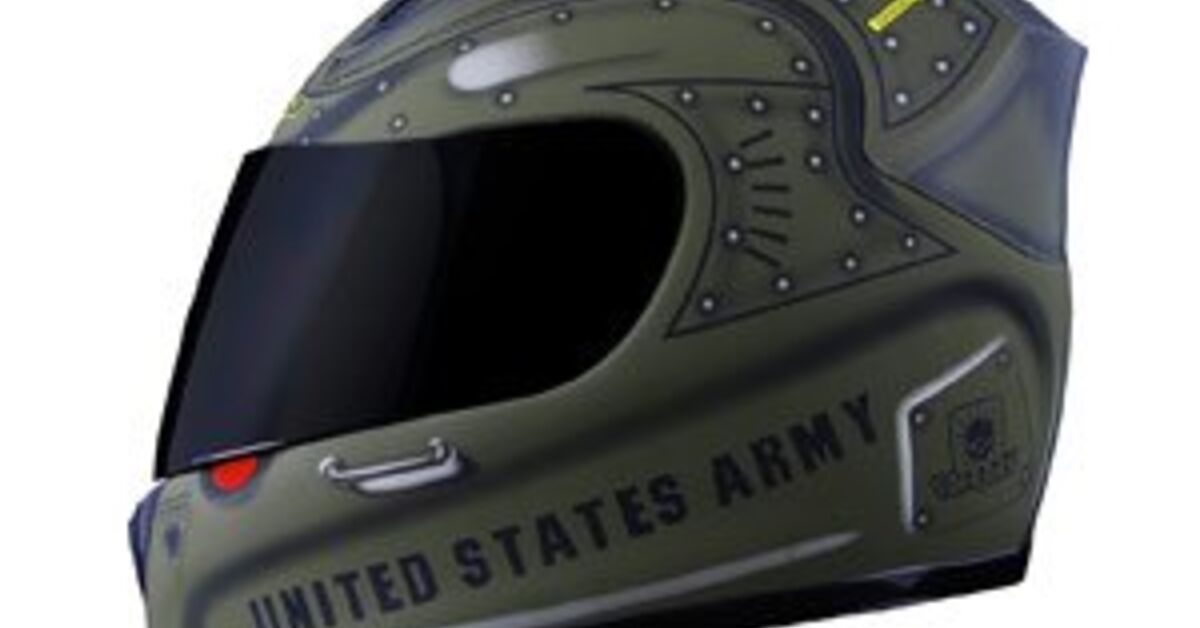 Akuma releases Army-themed helmet | Motorcycle.com Akuma releases Army-themed helmet | Motorcycle.com