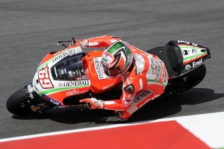 2012 motogp mugello results, Nicky Hayden contended for a podium position all race but eventually had to settle for eighth place