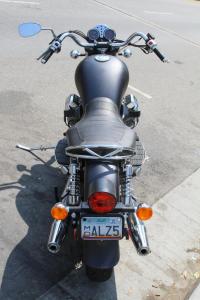 2011 moto guzzi california black eagle review motorcycle com, The Black Eagle s high seat is very broad and supportive with excellent passenger accommodations